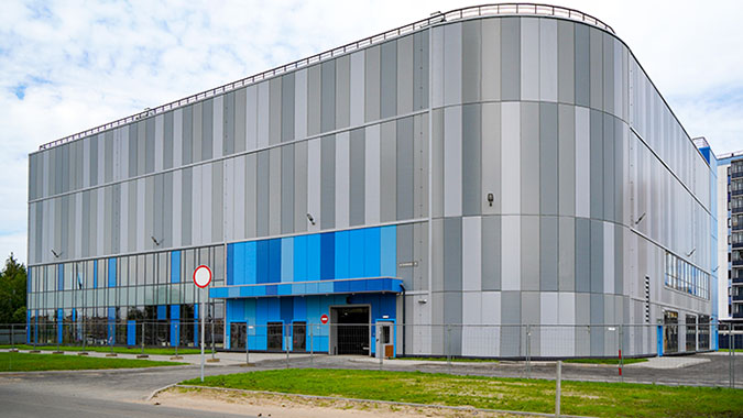 Радиусные фасадные элементы