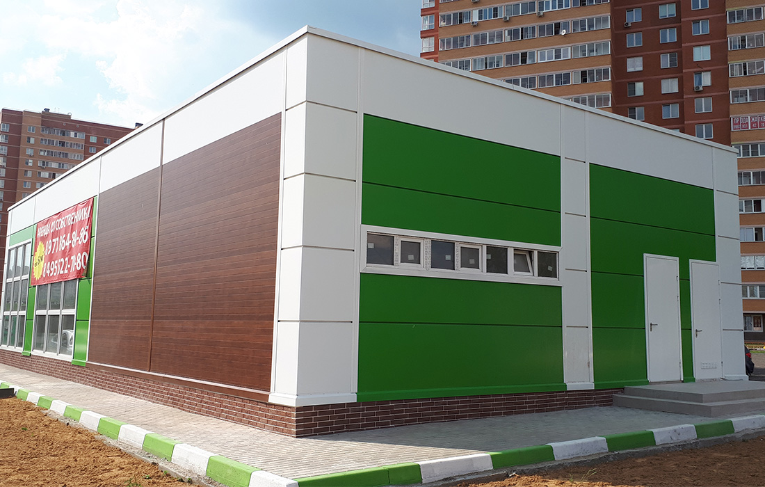 Павильон «Кафе/цветы»