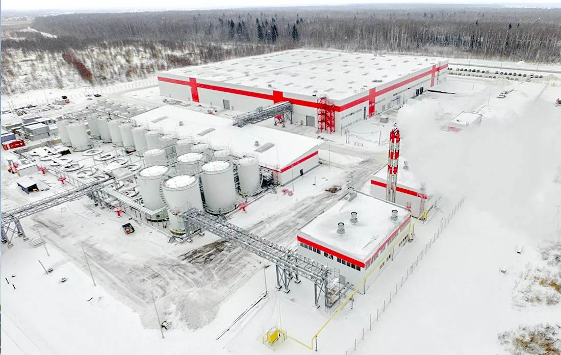 Завод смазочных материалов TOTAL