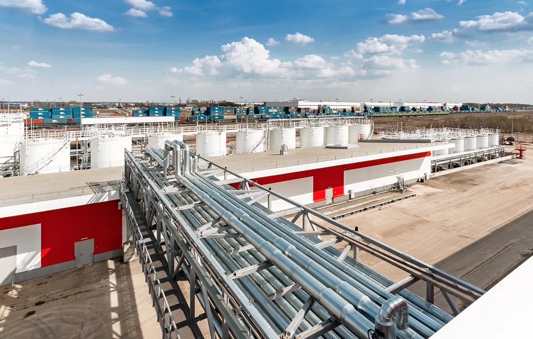 Завод смазочных материалов TOTAL