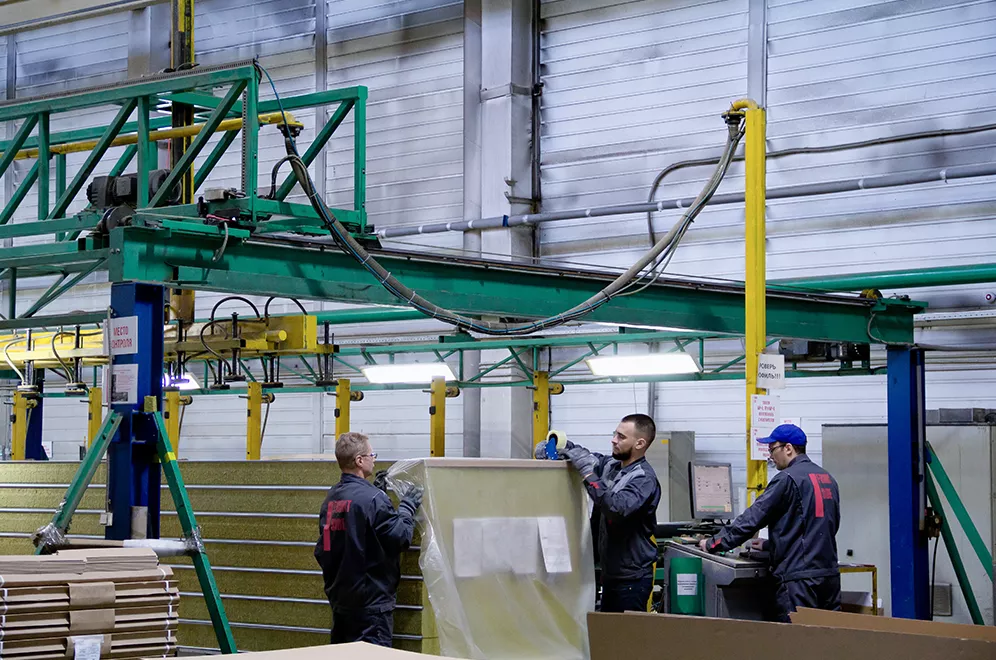 Производство работает вместе с&nbsp;остальными участниками проекта для&nbsp;решения ваших задач